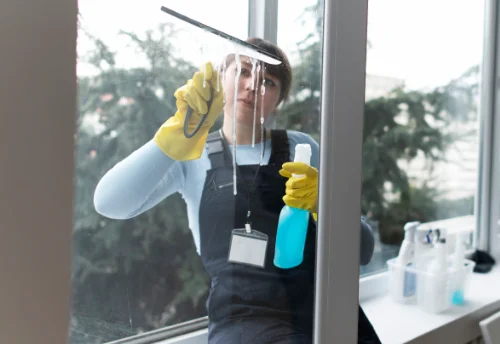 Nettoyage de vitres intérieures et extérieures à Corbeilles